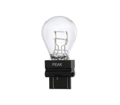 3057LL-BPP Miniature Automotive Bulb, 12.8 V, 27 W, Incandescent Lamp, Wedge, Clear